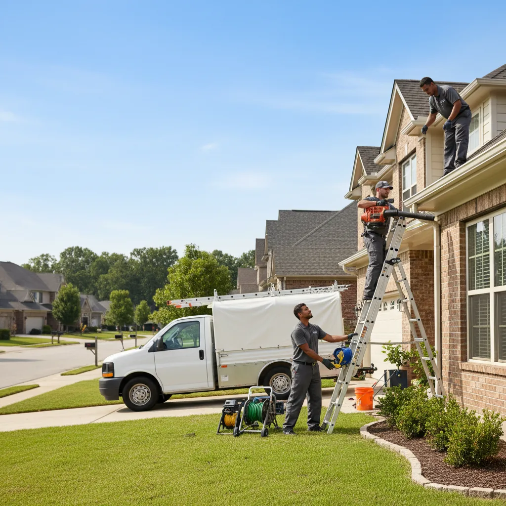 Home Gutter Service in Calera, OK near me